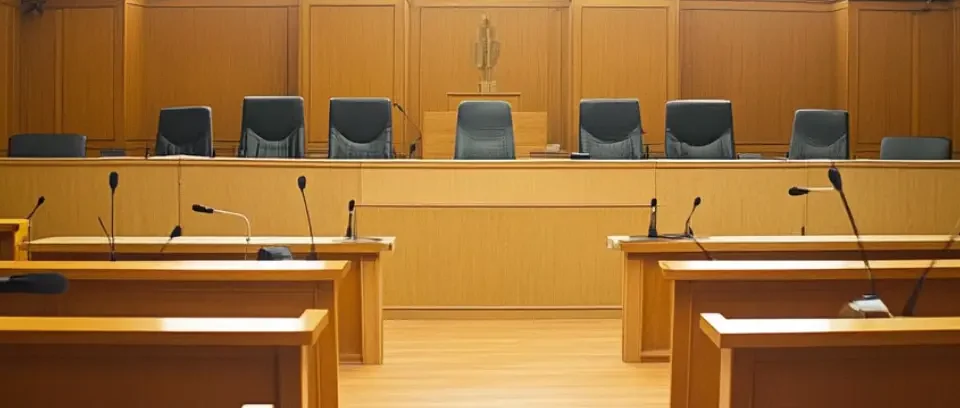 Sala de la Audiencia Provincial donde se dirimen los procedimientos iniciados al redactar una querella