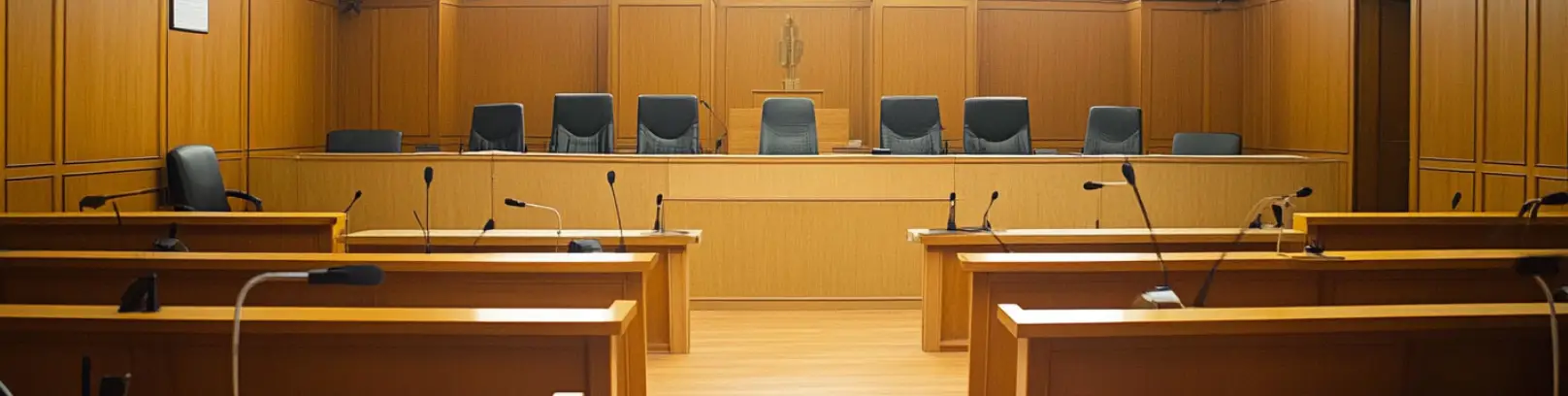 Sala de la Audiencia Provincial donde se dirimen los procedimientos iniciados al redactar una querella